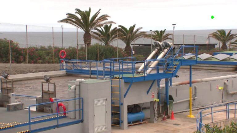 La depuradora de Punta del Hidalgo ya regenera el 100% del agua que trata 
