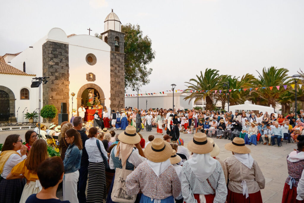 San Bartolomé celebró este sábado la romería en honor a su patrón