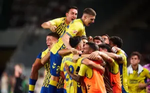 Córdoba 1 – UD Las Palmas 3 | Primera victoria del conjunto canario. Imagen: UD Las Palmas.