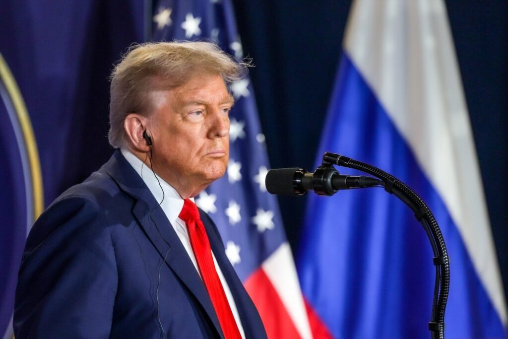 El presidente de Estados Unidos, Donald Trump. Imagen Europa Press/Contacto/Gavriil Grigorov