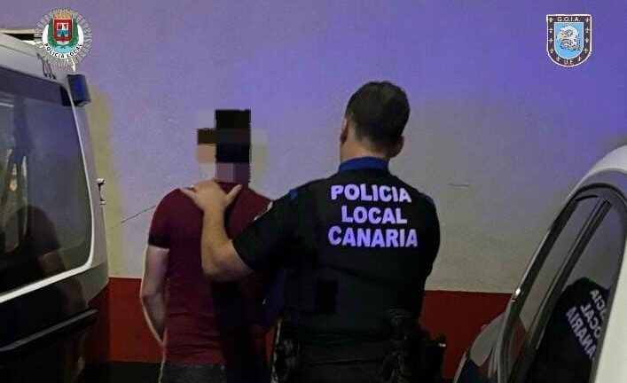 Detenido en Guanarteme un hombre por agredir a una mujer en plena calle