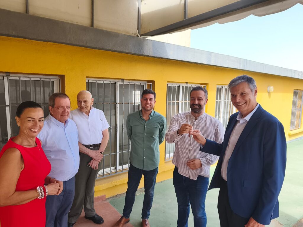 Imagen del acto de entrega de llaves celebrado este viernes 