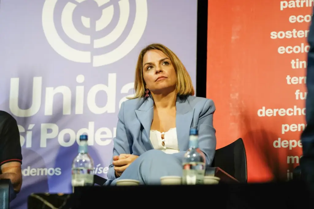 Noemí Santana ofrece una declaración institucional tras las declaraciones de Abascal sobre el Open Arms