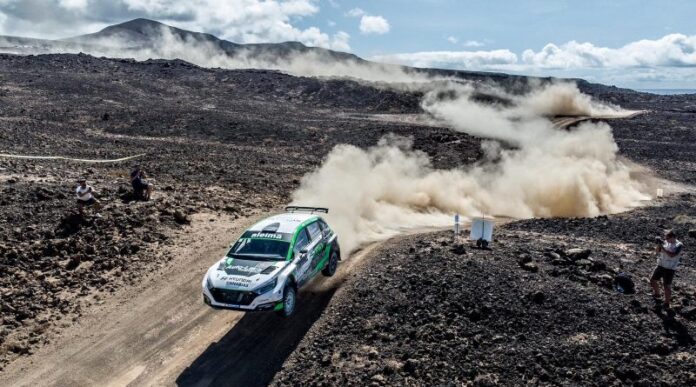 momento del rally isla de los volcanes 2024