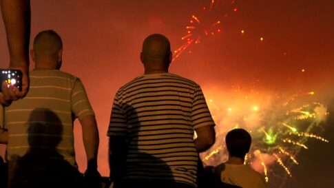San Lorenzo, en Gran Canaria, vivió una de sus noches más mágicas