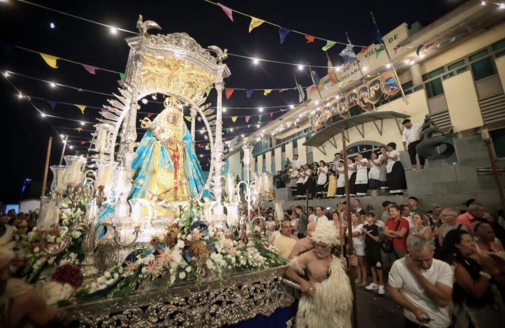 Festividad Virgen de Candelaria. Imagen Ayuntamiento de Candelaria