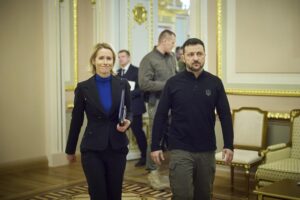 Kallas ha admitido que Trump "tiene razón cuando dice que Rusia debe poner fin a su guerra contra Ucrania"