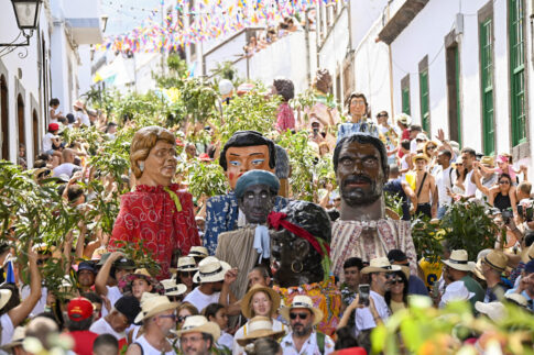 Agaete vibra con la Fiesta de La Rama