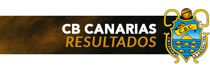 Resultados CB Canarias Temporada 2025-26 Resultados CB Canarias Temporada 2025-26