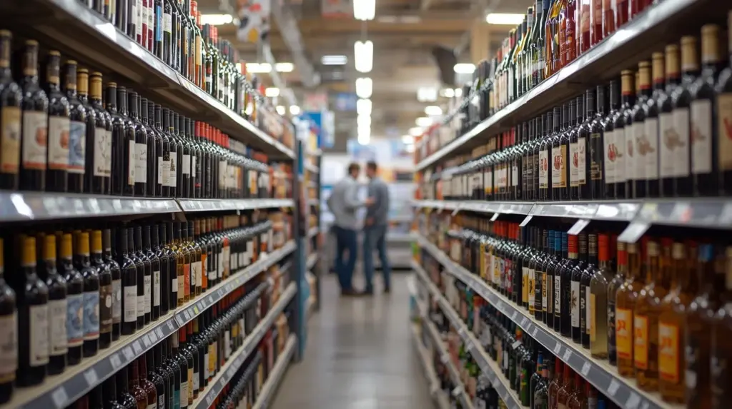 Un hombre está detenido por agredir a la trabajadora de un supermercado tras robas dos botellas de alcohol