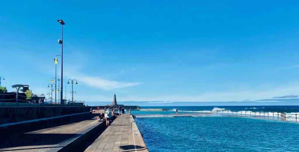 Piscinas de Bajamar, en Tenerife, donde un hombre fue recuperado de una parada cardiorrespiratoria