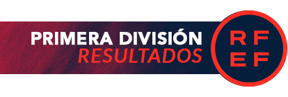 Resultados Primera División de Fútbol Temporada 2025-26 Resultados Primera División de Fútbol Temporada 2025-26