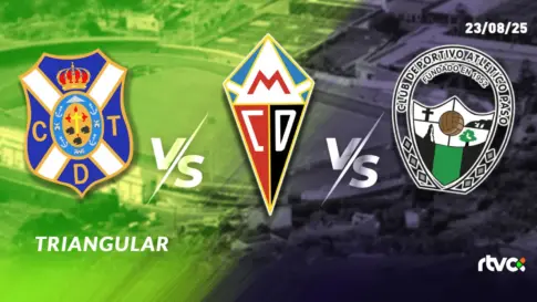El CD Tenerife finaliza su pretemporada con un triangular en La Palma