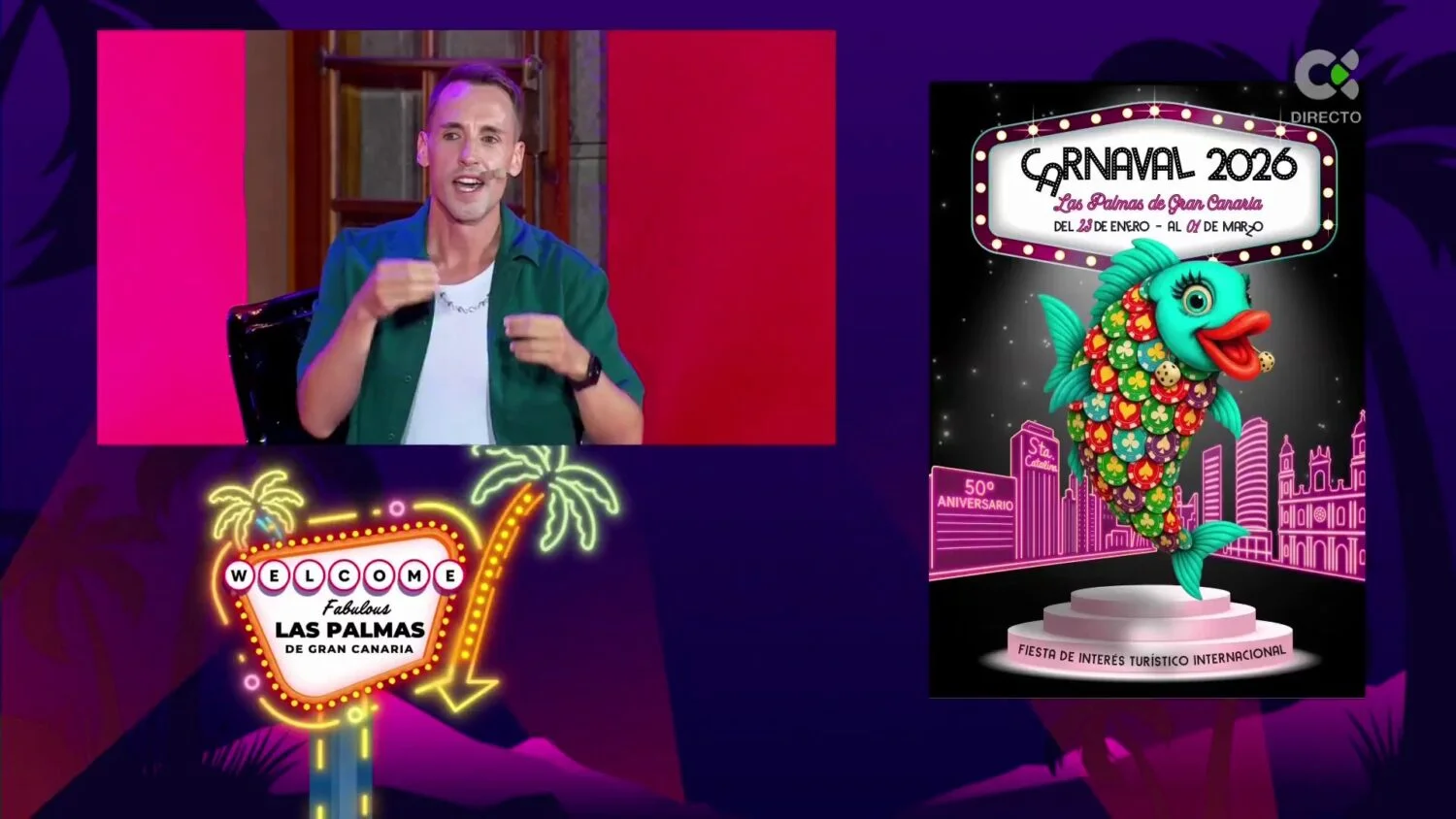 Este es el cartel del Carnaval de Las Palmas de Gran Canaria 2026