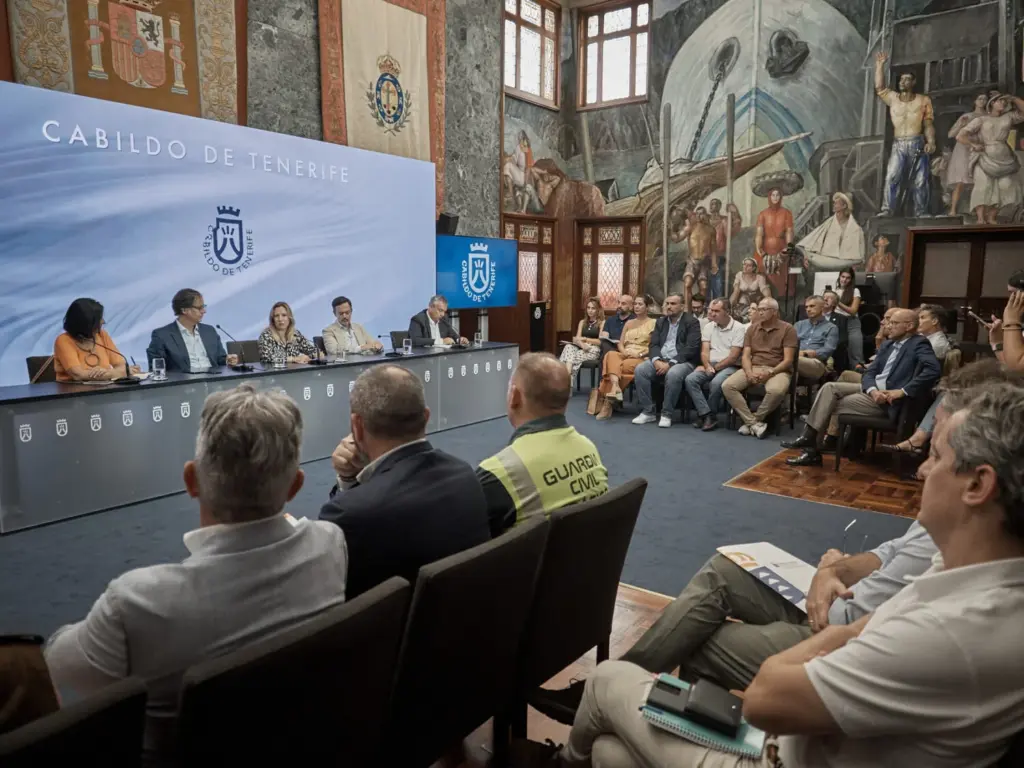 Tenerife pone en marcha una comisión técnica de movilidad en enclaves naturales. Séptima Reunión de Movilidad/ Cabildo de Tenerife.