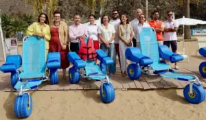 Santa Cruz de Tenerife tendrá 5 nuevas sillas para personas de movilidad reducida
