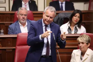Sebastián Franquis, portavoz del Grupo Socialista. Imagen cedida por el PSOE