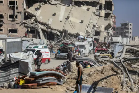 La ofensiva de Israel en Gaza ha provocado la muerte este miércoles de medio centenar de gazatíes