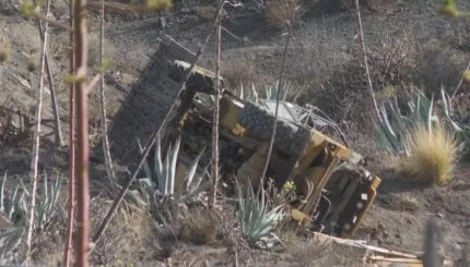 Un trabajador fallecido en las obras de la carretera Telde-Valsequillo