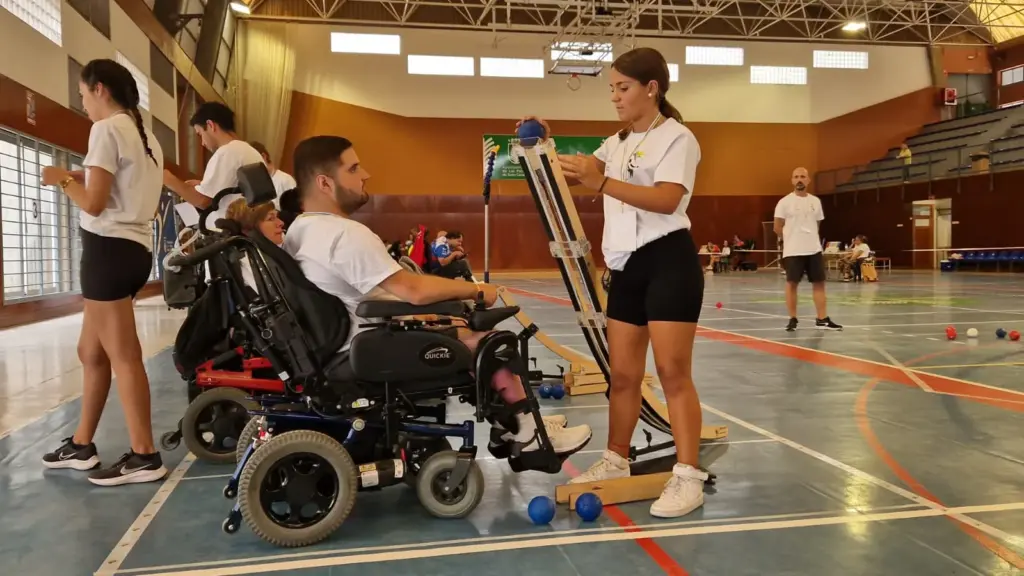 Deporte para personas con discapacidad. Imagen cedida Gobierno de Canarias