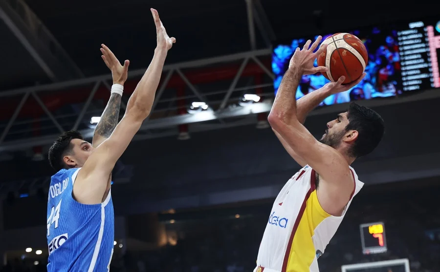 España, eliminada del Eurobasket tras perder 86-90 ante Grecia. Imagen EFE