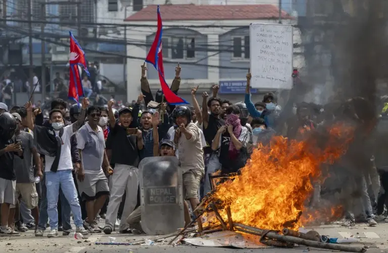 Las protestas de la ‘Generación Z’ en Nepal: 31 muertos y fuga masiva de presos
