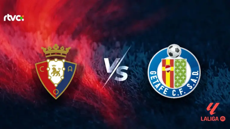 Osasuna vs Getafe: horario, alineaciones y minuto a minuto | LaLiga EA Sports 25-26