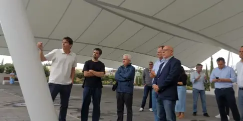 Concluyen las obras en la trasera del Auditorio de Agüimes, en Gran Canaria