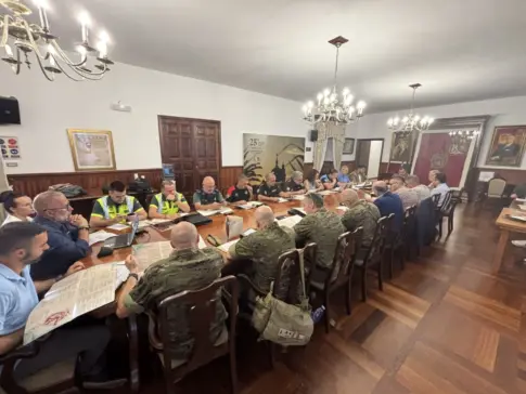 300 efectivos para la seguridad de las Fiestas del Cristo 2025, en La Laguna