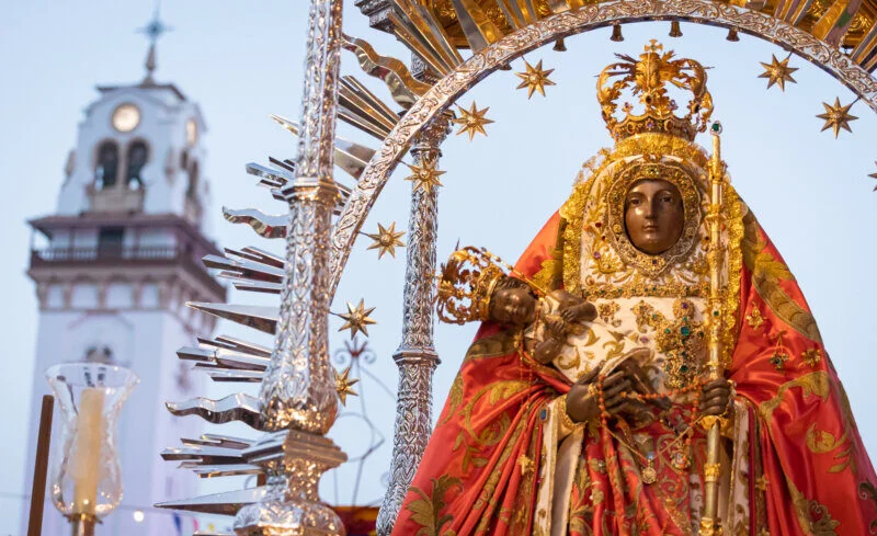 Todos los detalles del recorrido de la Virgen de Candelaria en su peregrinación hacia Santa Cruz de Tenerife