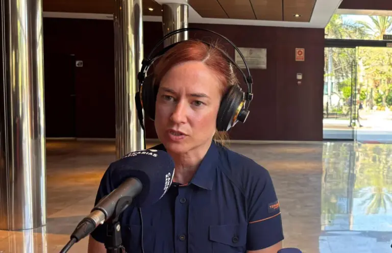 La jefa de Protección Civil en Canarias destaca la importancia de fortalecer los centros logísticos de las Islas