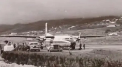 70 años del primer despegue comercial desde La Palma