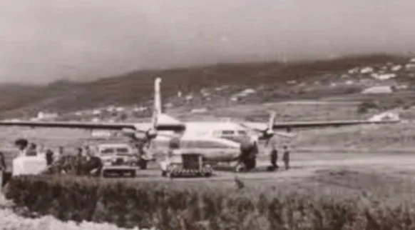 70 años del primer despegue comercial desde La Palma