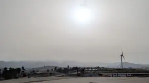 El viento alisio va a ir desplazando la calima y traerá un descenso moderado de las temperaturas que se apreciará a partir del martes