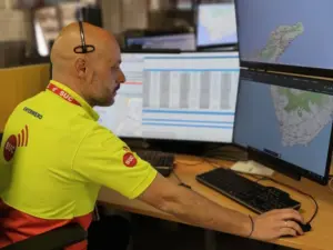 Cinco heridos tras la colisión de dos turismos en Tenerife
