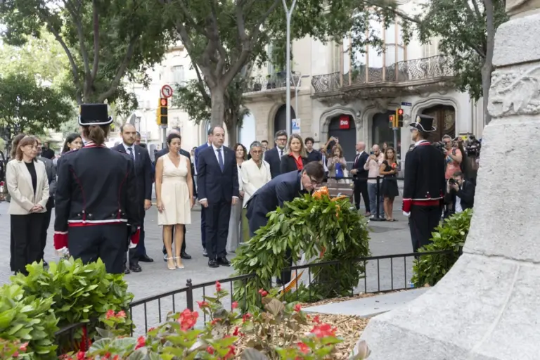 Cataluña celebra la Diada con mensajes de unidad y petición de movilización de Junts