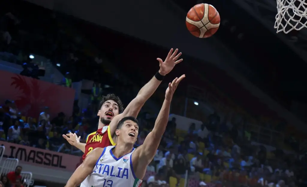 Derrota de España ante Italia en el cuarto partido de la fase de grupos del Eurobasket