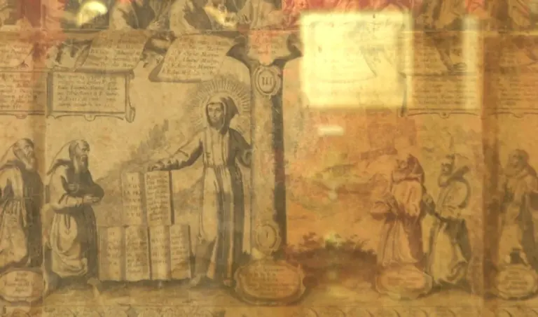 El Museo Insular de La Palma conserva uno de los grabados más valiosos de la Orden Franciscana