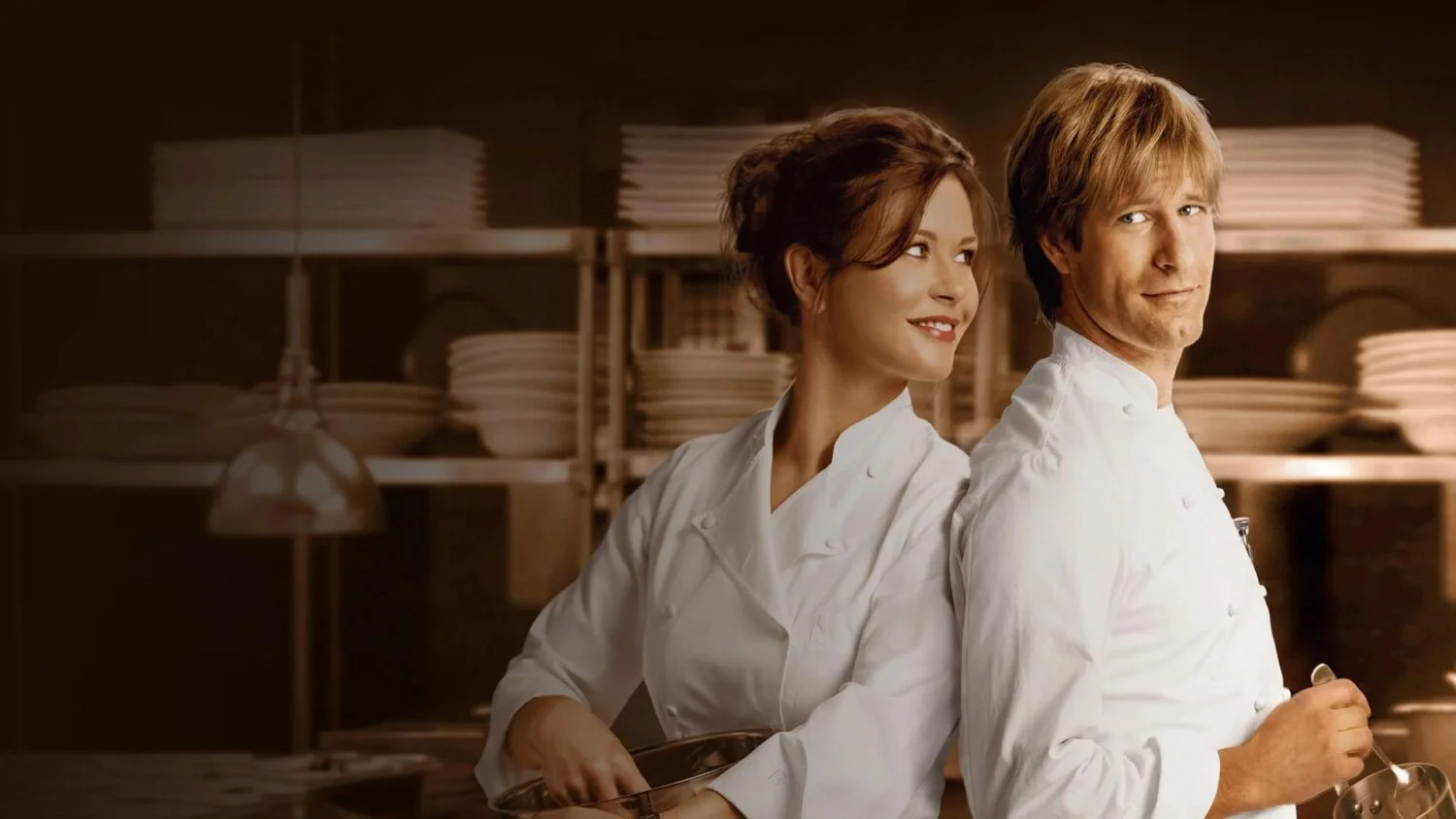 ‘Sin reservas’, una comedia romántica entre fogones, con Catherine Z. Jones
