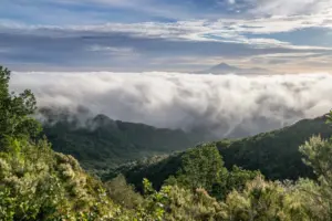 Mar de nubes en La Gomera. Imagen de recurso Cabildo de La Gomera