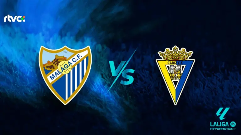 Málaga CF vs Cádiz CF: horario, alineaciones y minuto a minuto| LaLiga Hypermotion 25-26