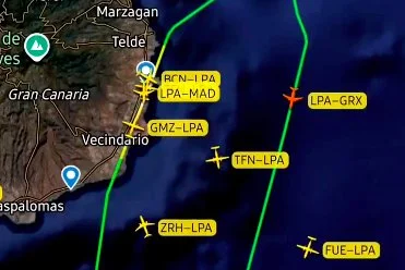 Un perro obliga al regreso de un vuelo que despegó desde Gran Canaria con destino a Granada