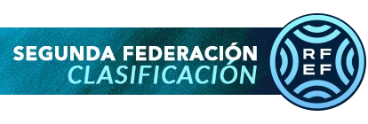 Clasificación Segunda Federación de Fútbol Temporada 2025-26