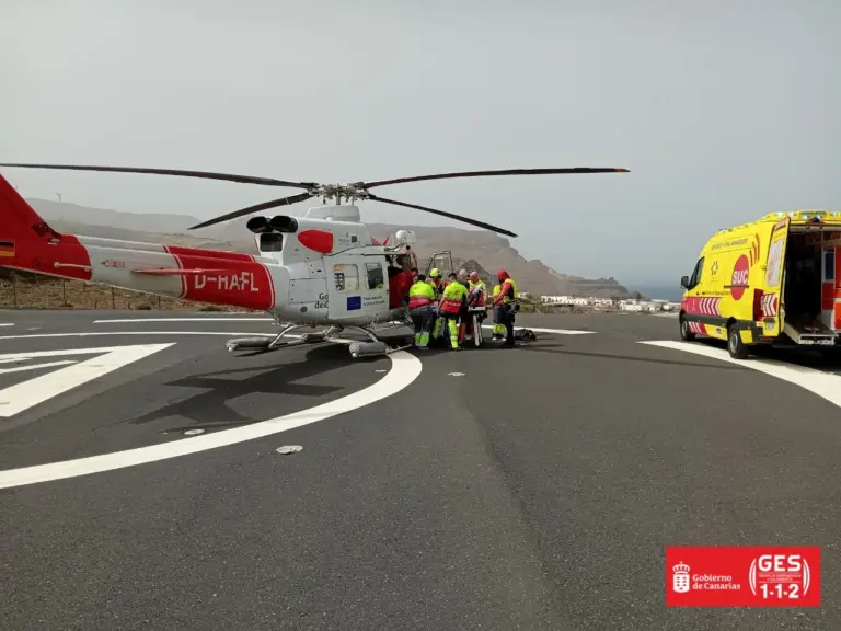 Seis senderistas rescatados por el calor