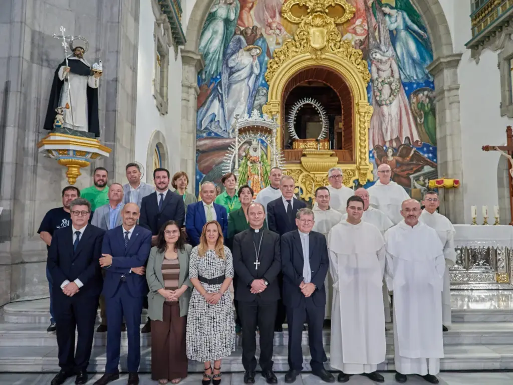 Bastón mando Virgen Candelaria