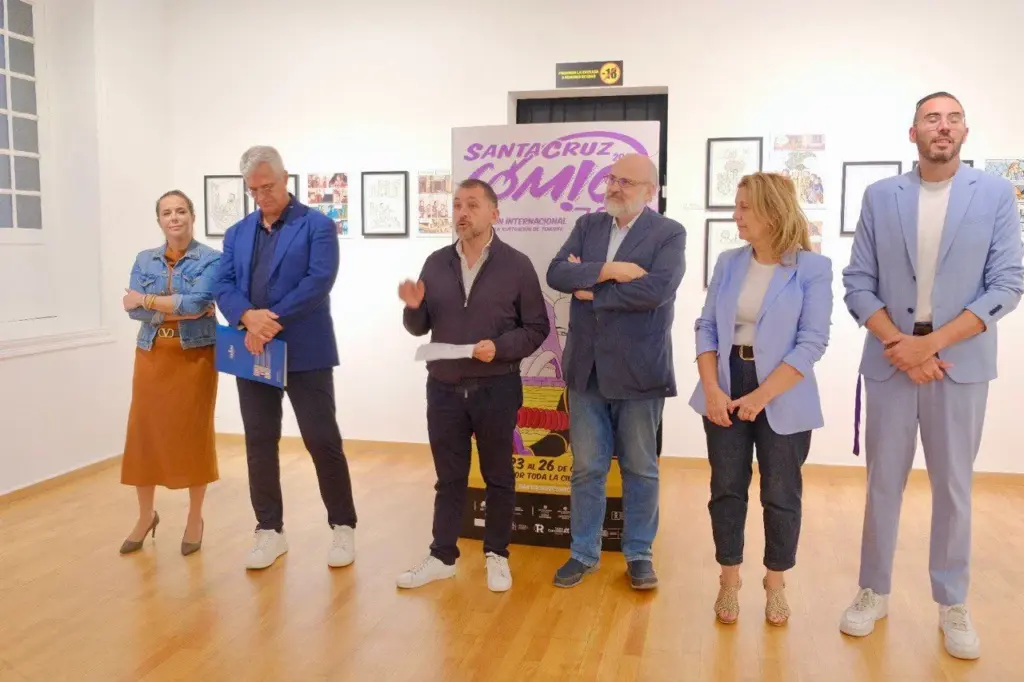 Inauguración de Santa Cruz Cómic 2025