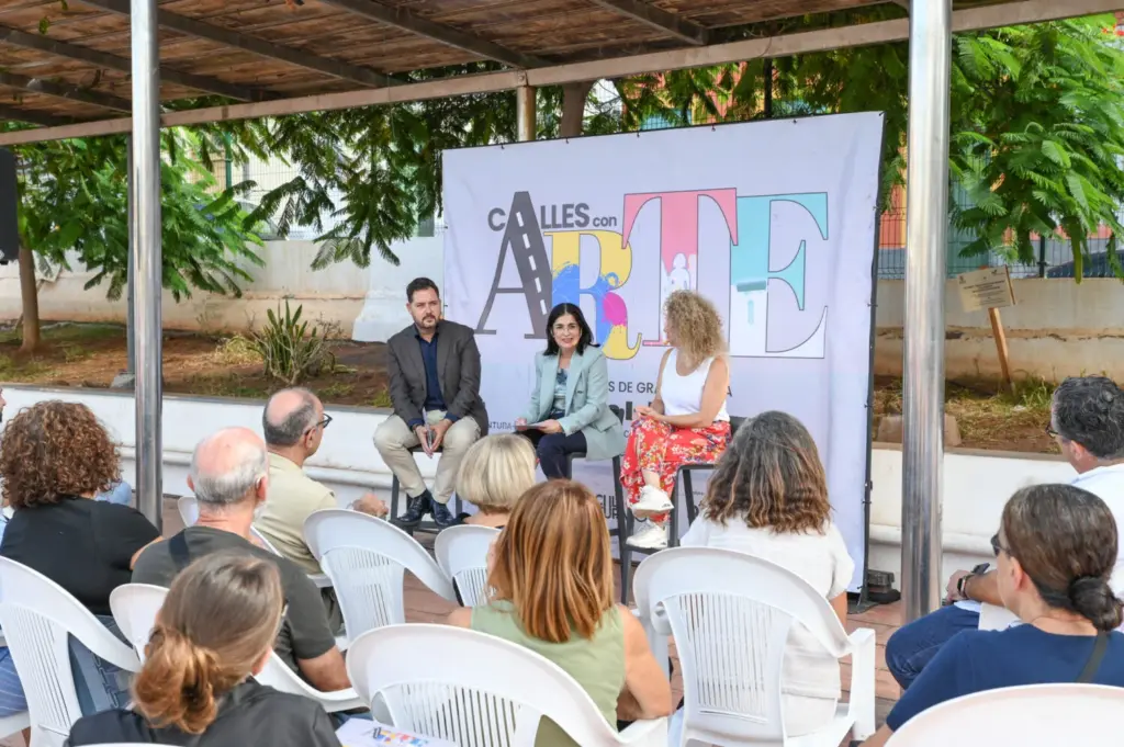 Presentación del proyecto 'Calles con arte' en Las Palmas de Gran Canaria