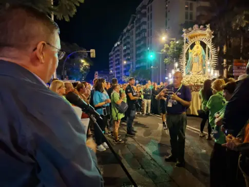 La Virgen de Candelaria continúa en su recorrido hacia Candelaria | minuto a minuto en directo