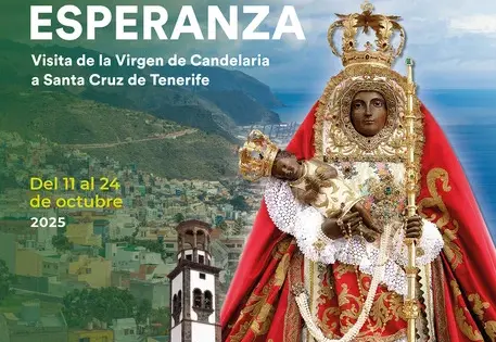 ¿Cuándo va la Virgen de Candelaria a Santa Cruz de Tenerife?