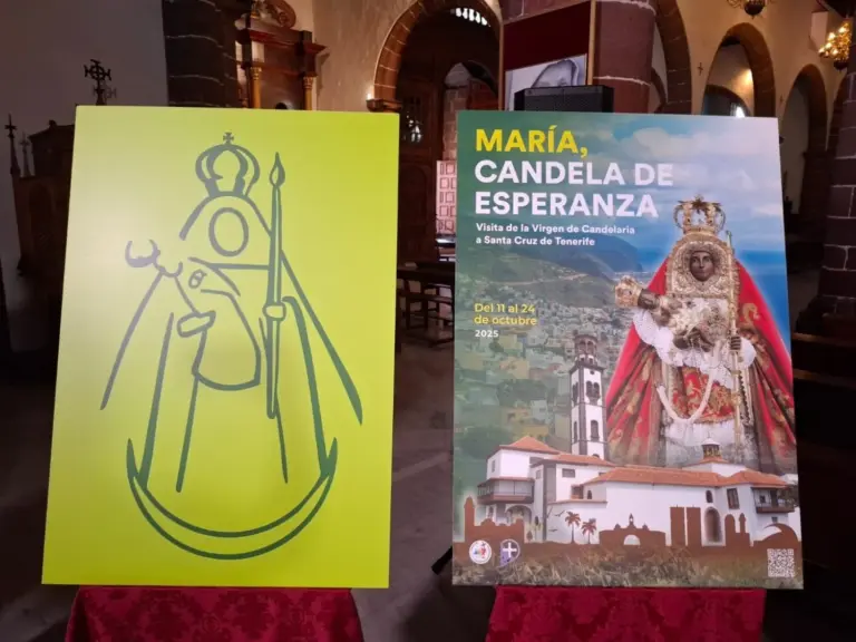 El cartel de la peregrinación de la Virgen de Candelaria: espiritualidad, historia y naturaleza